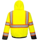 US368 Hi-Vis Contrast Tape Bomber Jacket