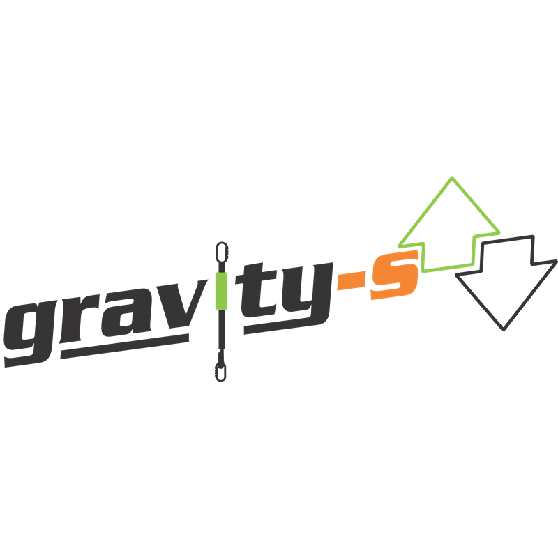 FA3082315 GRAVITY-S, Compact energy absorber withforked lanyards (140 kg, sharp edges), elastic strap lg. 1.50 m, with large opening aluminum scaffolding