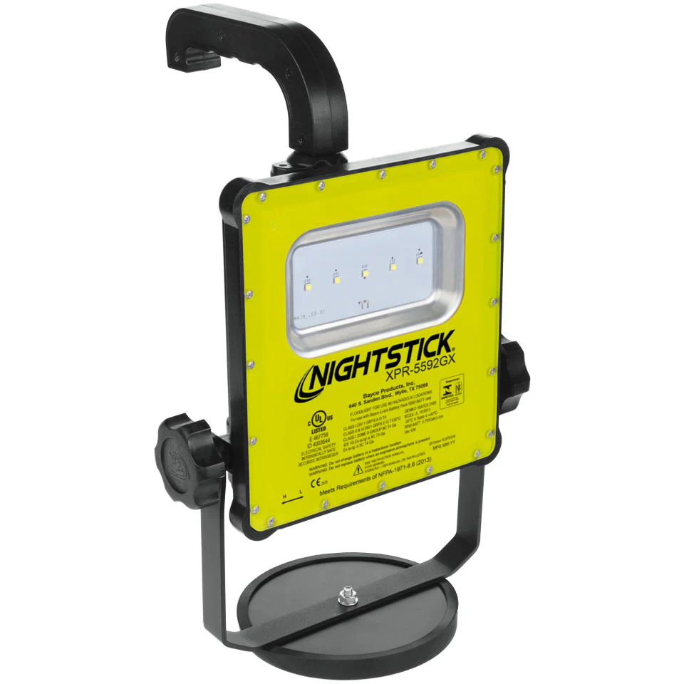 XPR-5592GX [Zone 0] IS Rechargeable LED Scene Light with Magnetic Base, 1200 Lumens