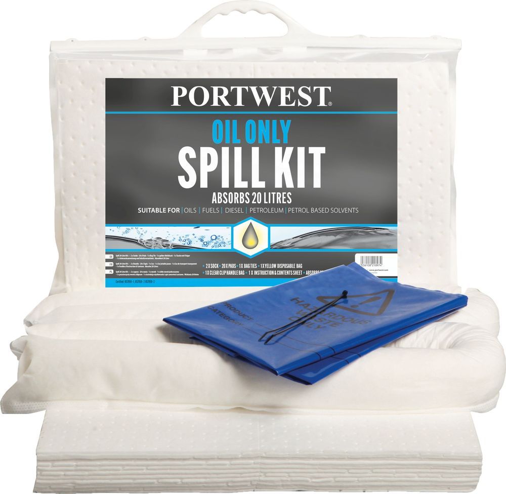 SM60 Oil Only Spill Kit 20 Litre