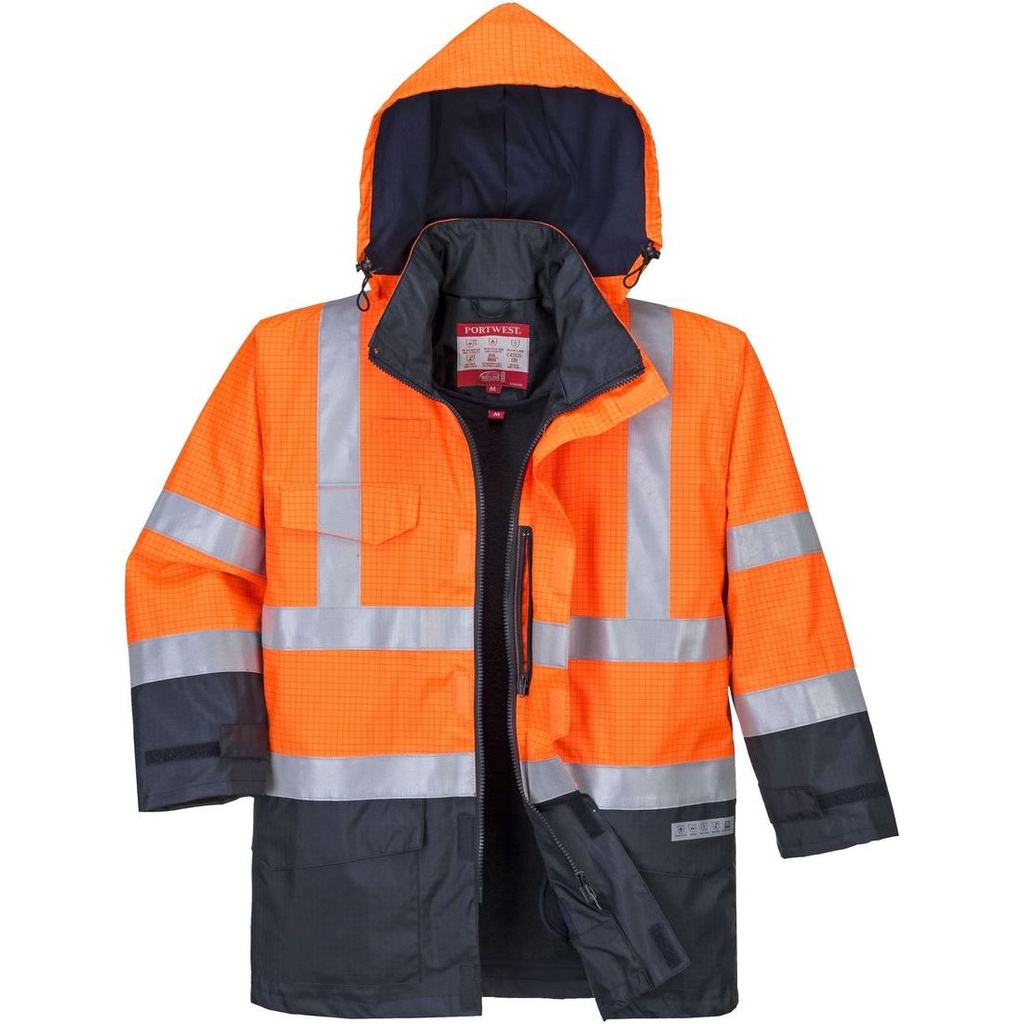S779 Bizflame Rain Multi-Protection јакна со висока видливост
