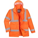 S468 Xhaketë Hi-Vis Traffic 4-në-1
