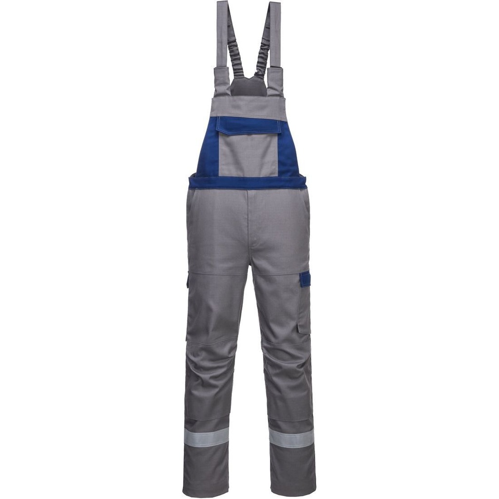 FR07 Bizflame Industry FR Anti-Static Two Tone Bib & Brace