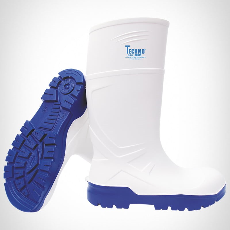 Techno TROYA Ultra Grip ПУ Заштитни Чизми S4 CI SRC