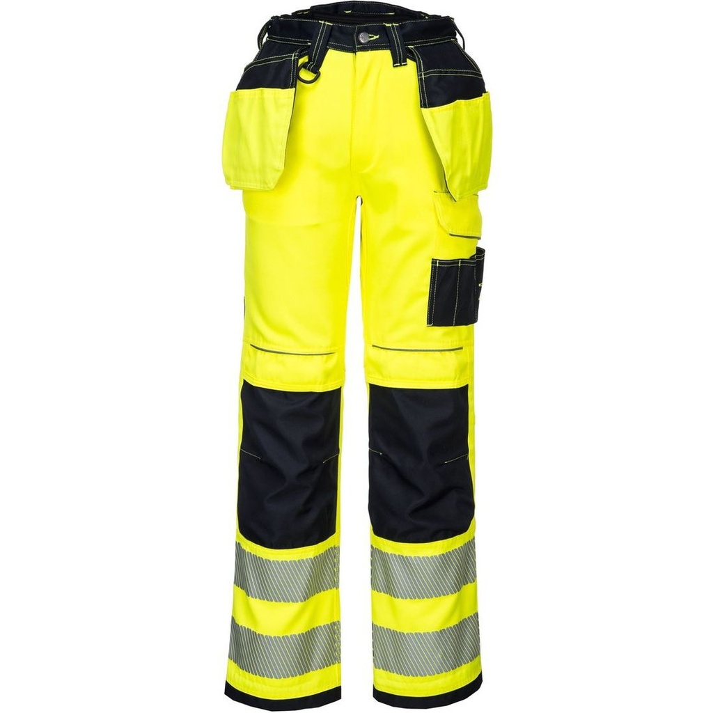 PW306 Pantallona Hi-Vis Stretch me Xhepa Këllëf PW3