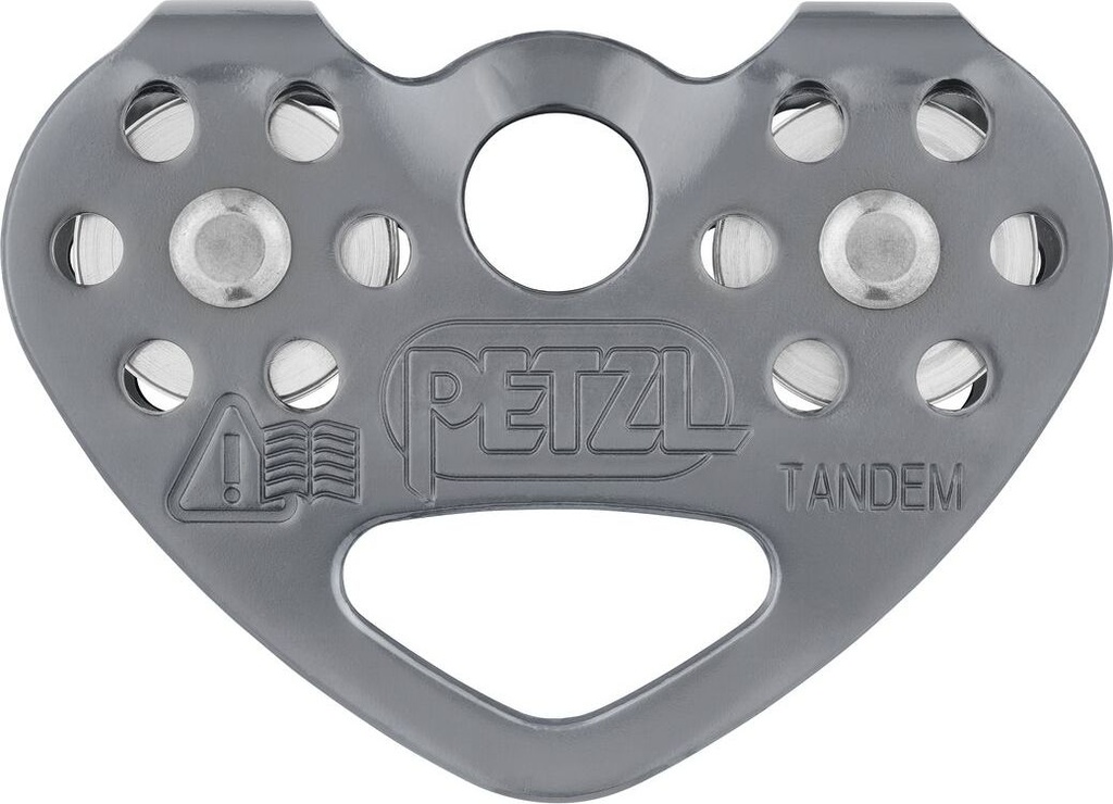 TANDEM® SPEED Efficient double pulley for travel along ropes