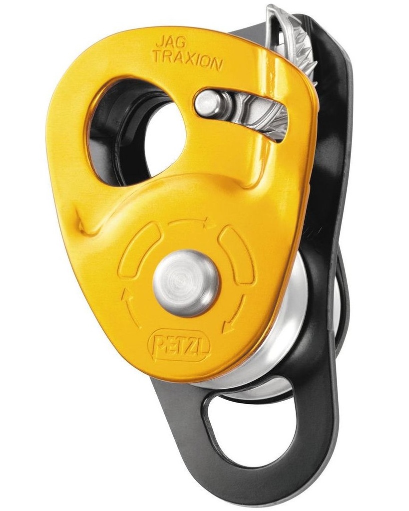 JAG TRAXION High-efficiency double progress capture pulley