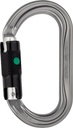 OK Oval carabiner for use with pulleys and ascenders