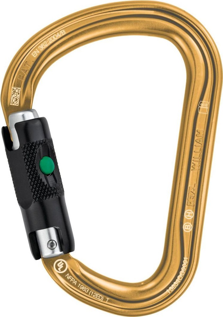 WILLIAM Lightweight asymmetrical large-capacity carabiner
