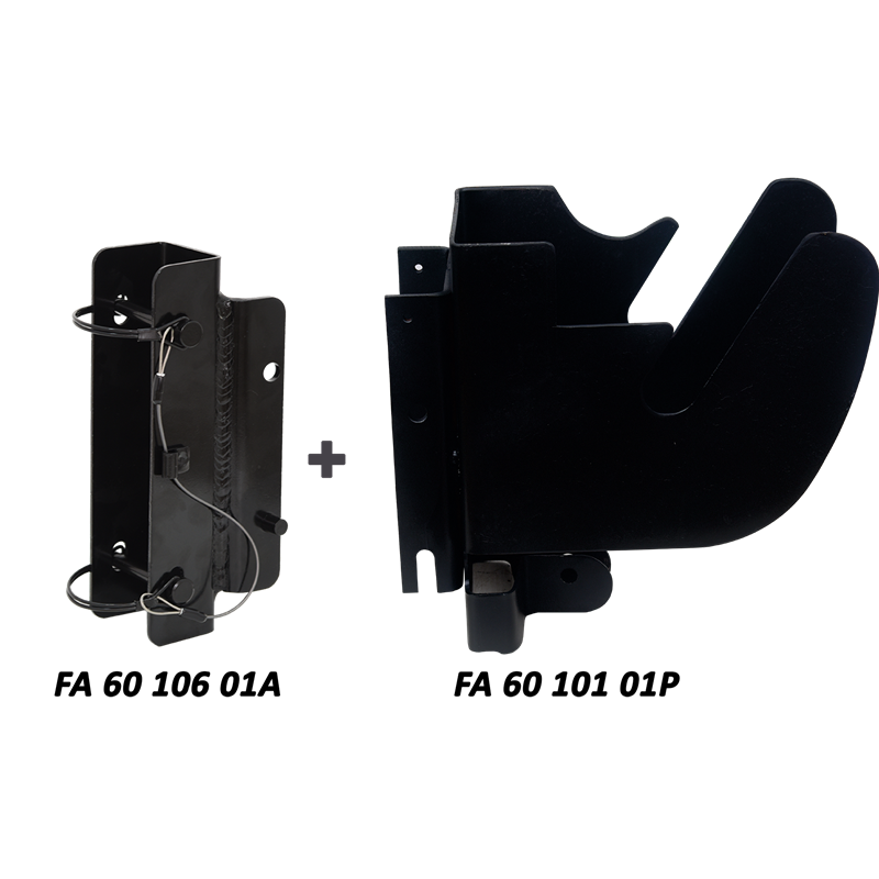FA6010601 EasySafeWay 2 mounting brackets set for fall arresters with integrated rescue winch