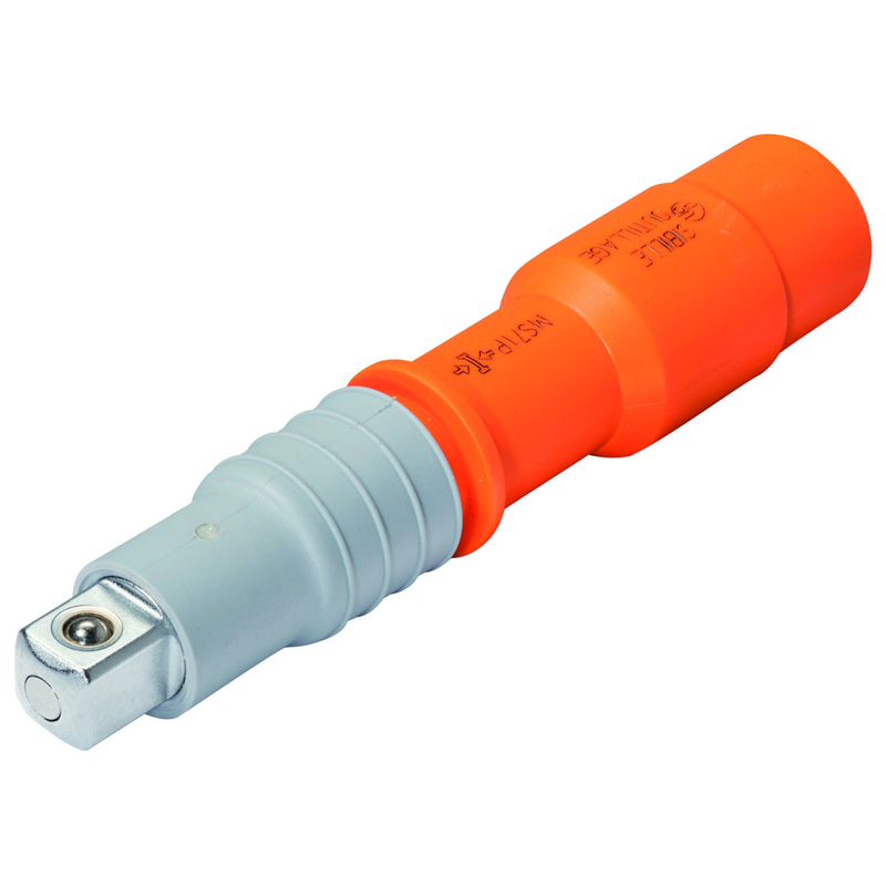 MS71P 1000V Insulated short extension 1/2" with mechanical locking