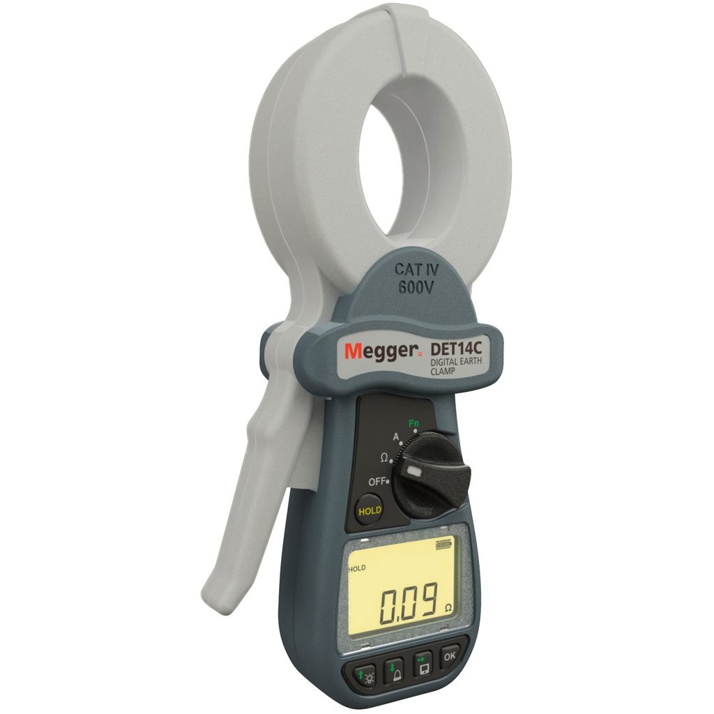 DET Clamp-on earth resistance tester