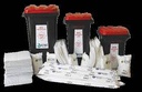 120 litre Spill Kit in Wheeled container