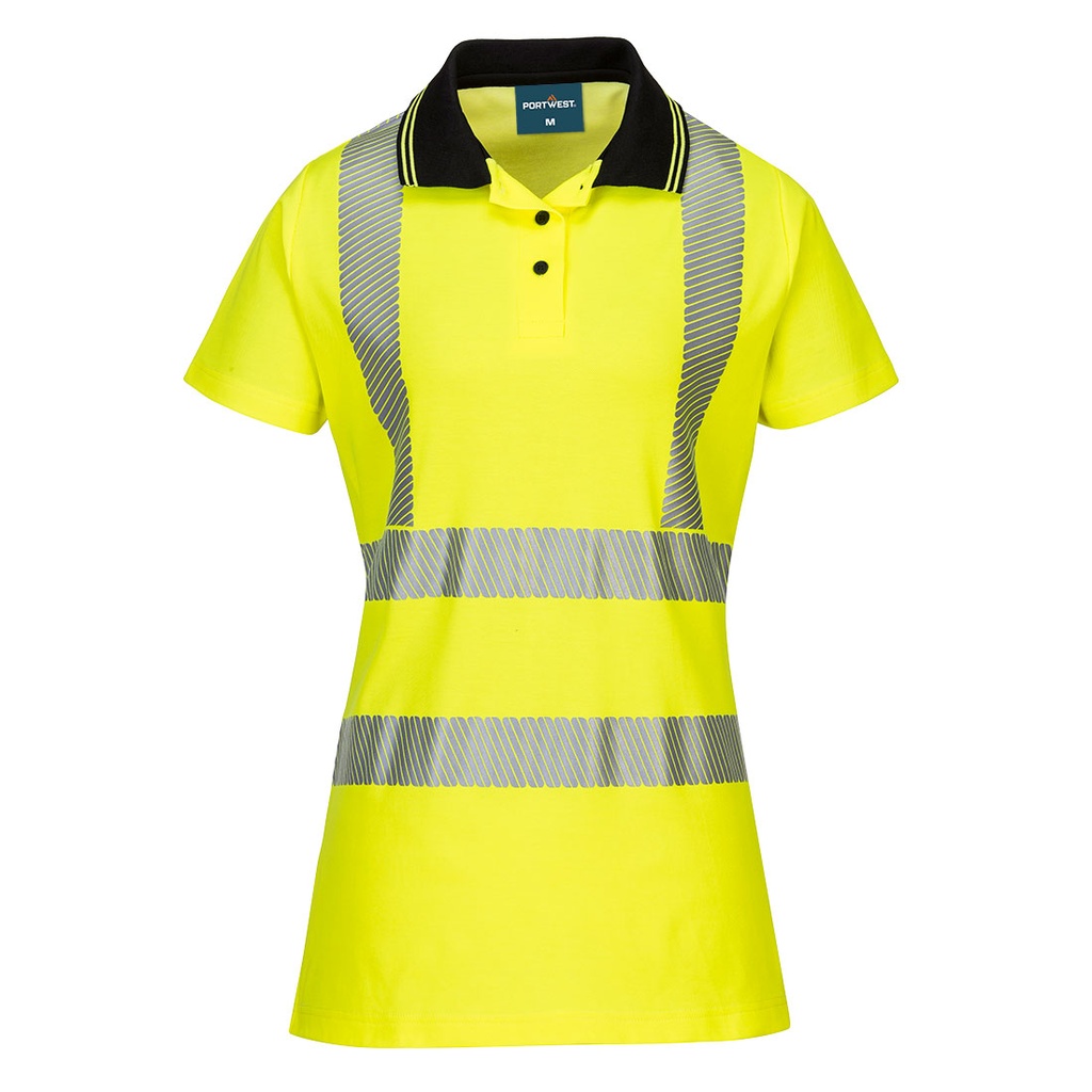 LW72 Bluzë Polo Hi-Vis për Femra 