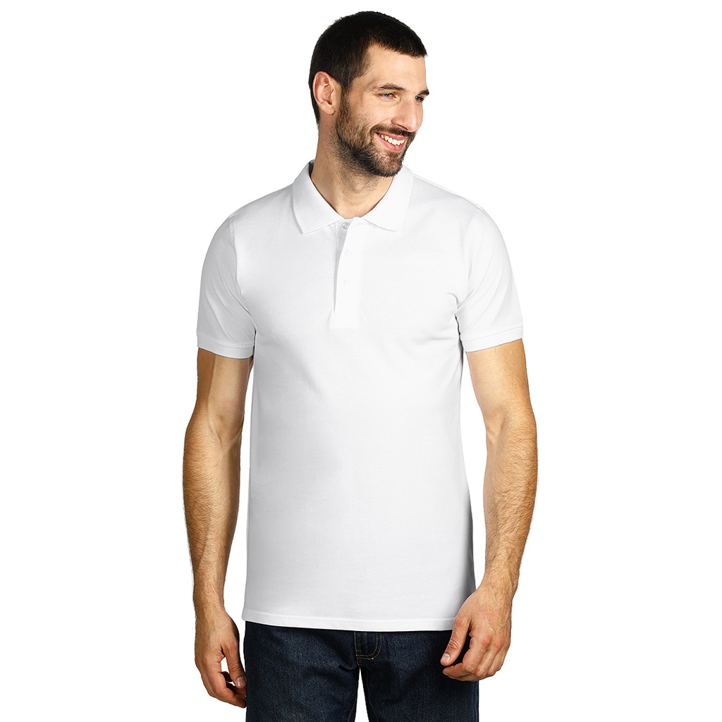 50.034.90 AZZURRO II, Поло Маица, 100% cotton, 180 g/m2, Бела