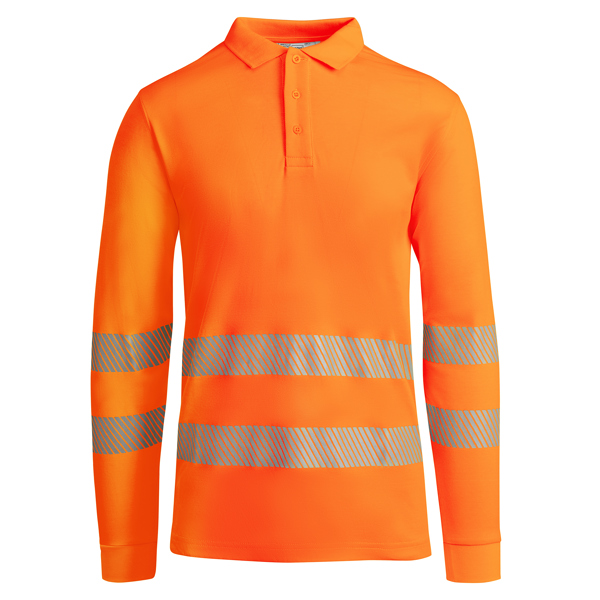 HV9319 ATRIO L/S Поло Маица со Рефлектирачки Ленти
