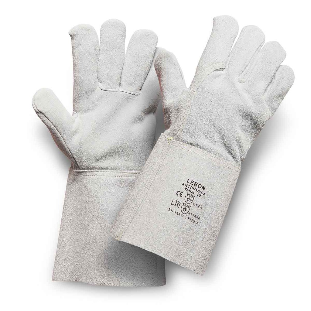 ANTDI15/DA Welding gloves, Cotton Lined
