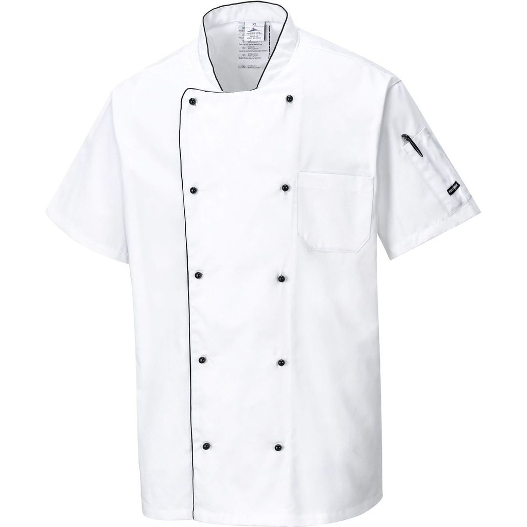 C676 Aerated Chefs Jacket