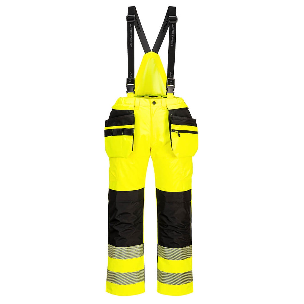 PW356 PW3 Hi-Vis Rain панталони со прерамки