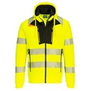 DX484 Triko me Kapuç Zinxhir Hi-Vis DX4