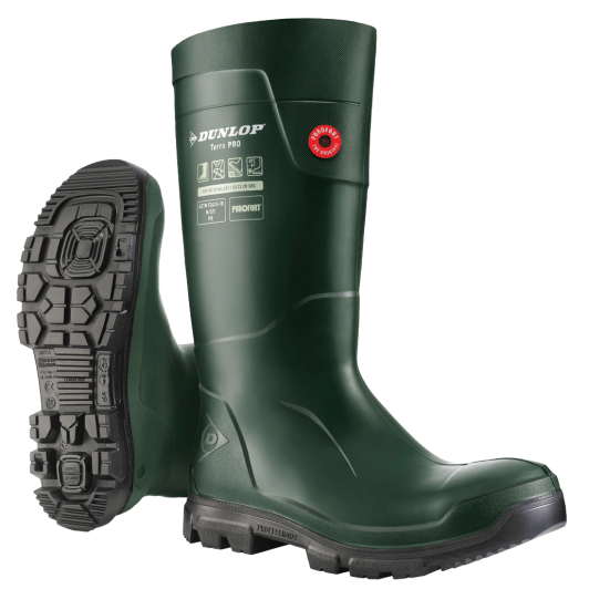 LJ2KL01 Dunlop Purofort TerraPRO full safety Wellington S5 CI CR SRC