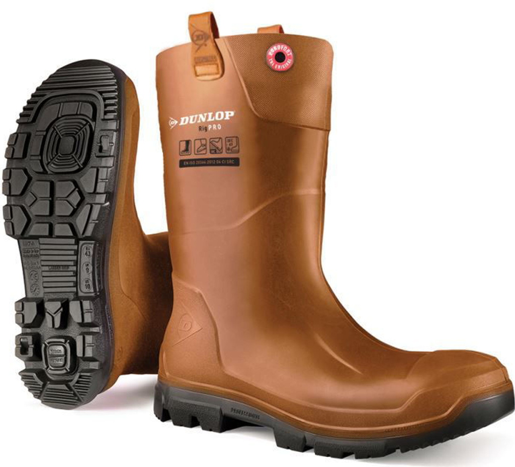 LJ2HR42 Dunlop Purofort RigPRO full safety Wellington S5 CI CR SRC