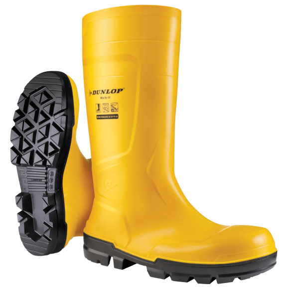 NB2JF01 Dunlop Work-it Full Safety Wellington S5 SR FO LG
