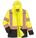US361 Xhaketë Shiu Hi-Vis, Dy Ngjyrshe