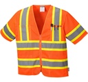 US383 Augusta Sleeved Hi-Vis Vest