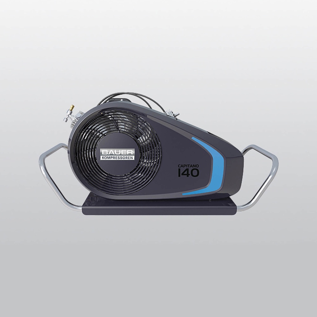 CAPITANO 140 Bauer Capitano 140 High-pressure compressor, 90 to 330 bar, 140 l/min.
