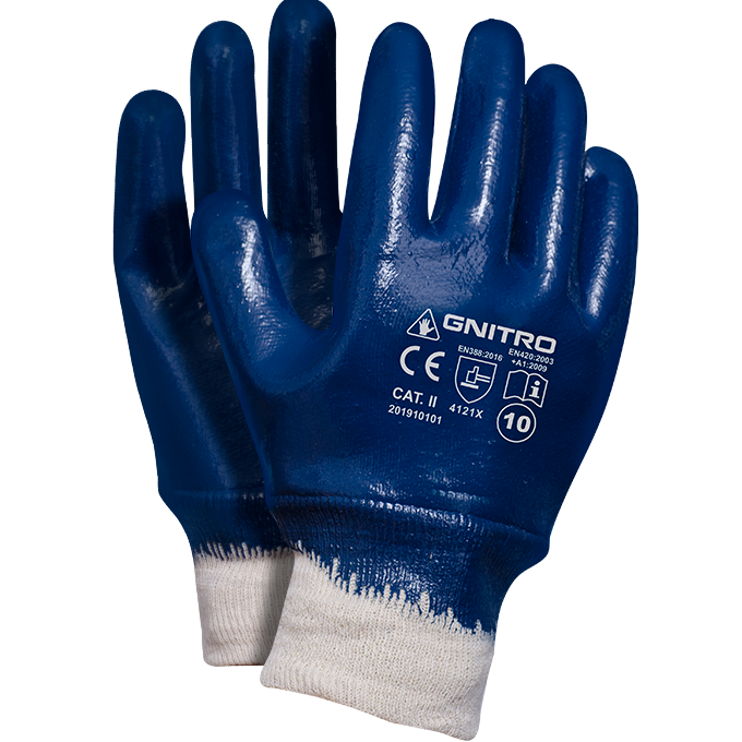 GNITRO Nitrile Coated Safety work gloves