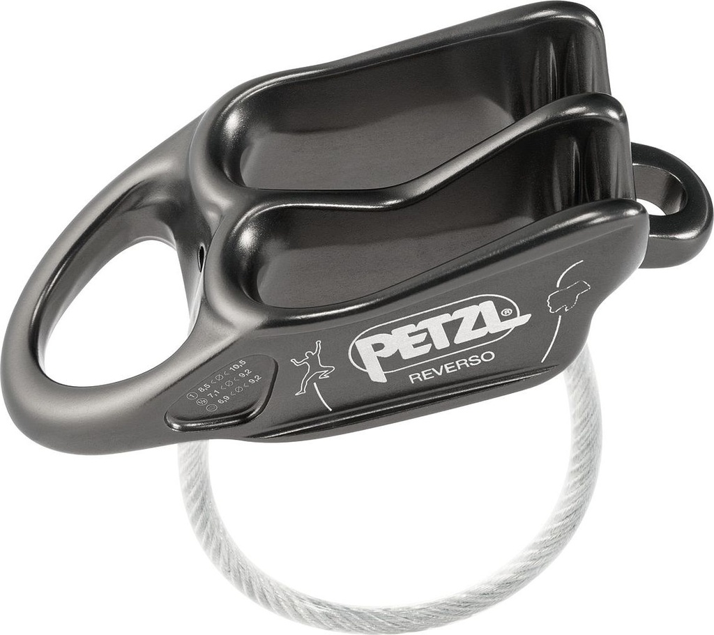 REVERSO® Versatile, lightweight belay/rappel device