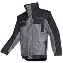 Ceton Winter Bomber Jacket with Detachable Sleeves