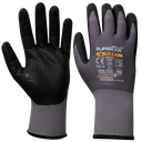SUPER TECH FLEX + Microfoam Nitrile Coated with PVC dots Safety work Ракавици