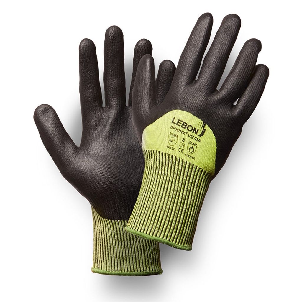 SPHINX/VIZ/DA 3/4 Nitrile Cut Resistant (D) gloves