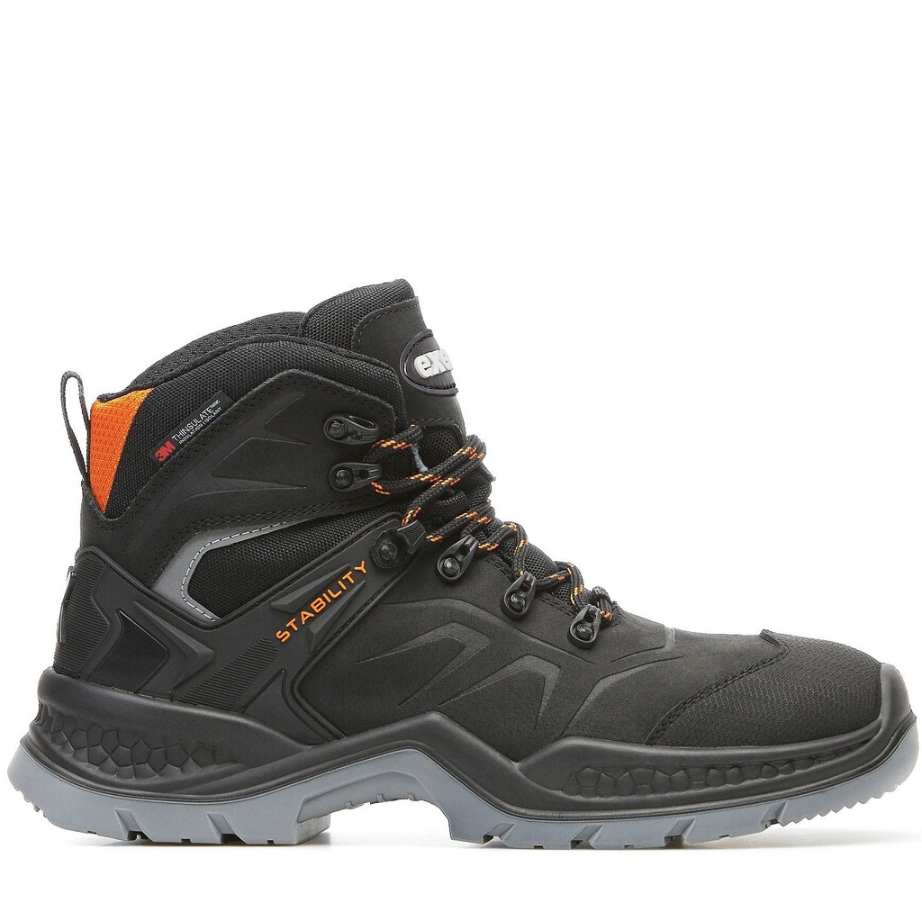 EVEREST BLACK All Weather Boot  S7L CI LG FO SR, Thinsulate membrane