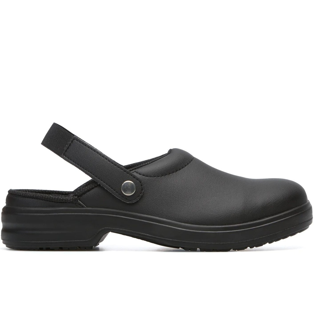 00A71 Safety Clogs with Heel strap SB E A FO SR