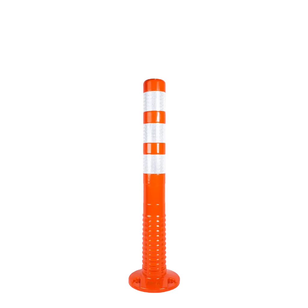 Plastic road pillar reflective