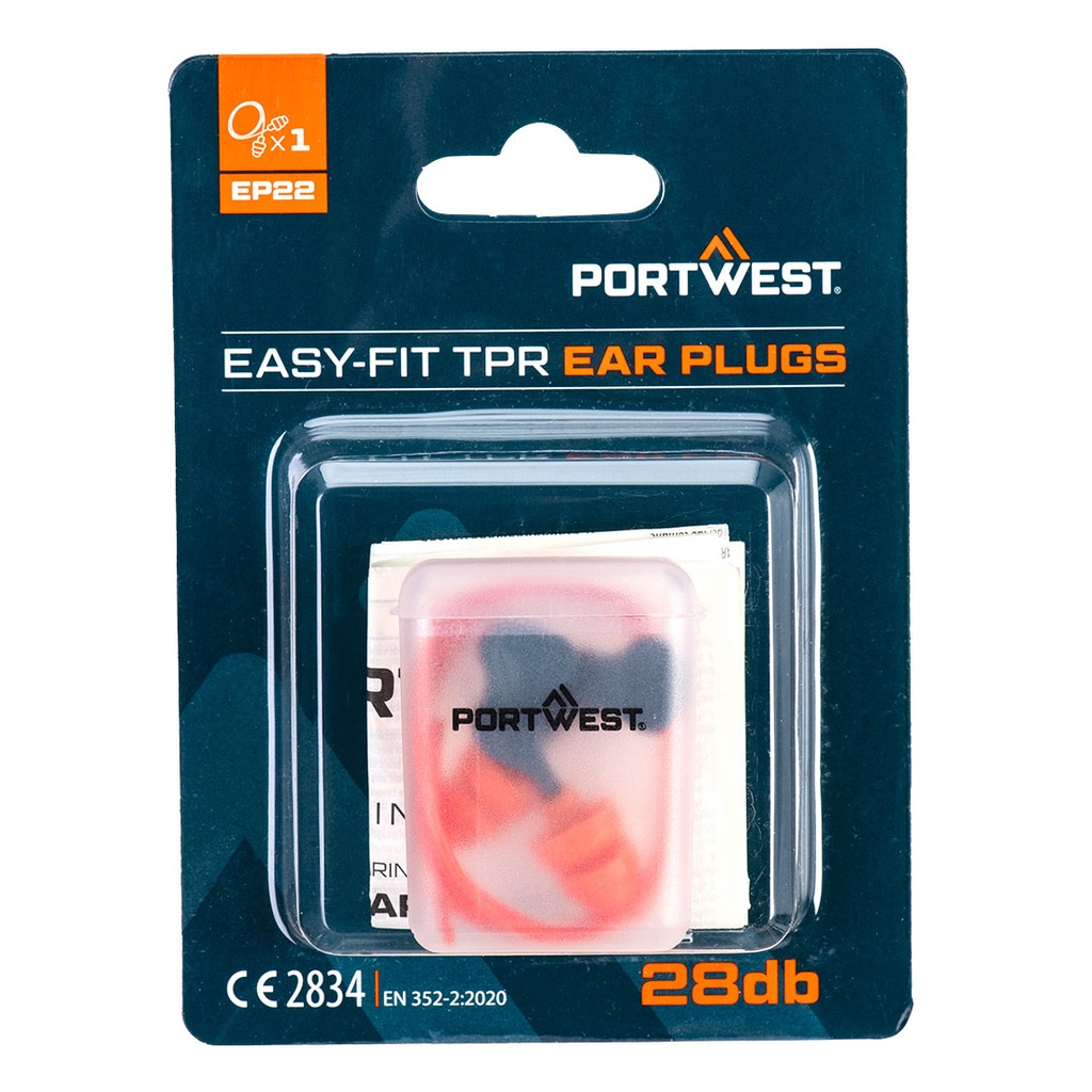 EP22 Easy Fit TPR Corded (1 Pair)