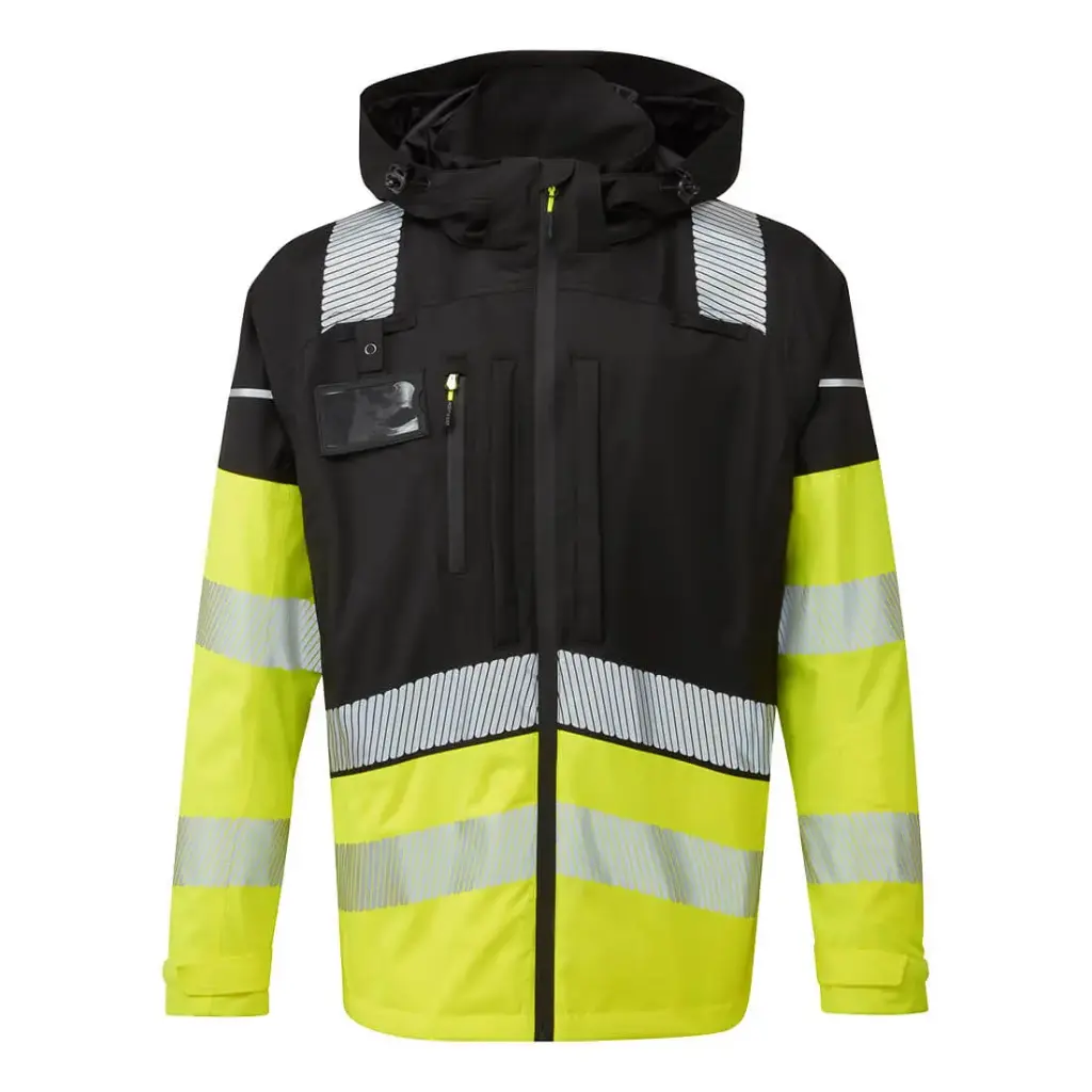 BX323 Модуларна Hi-Vis 3-во-1 Јакна за Дожд