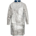 1453-110 HR4 BARA Aluminized Aramid fabric Coat with back Closure, 110cm