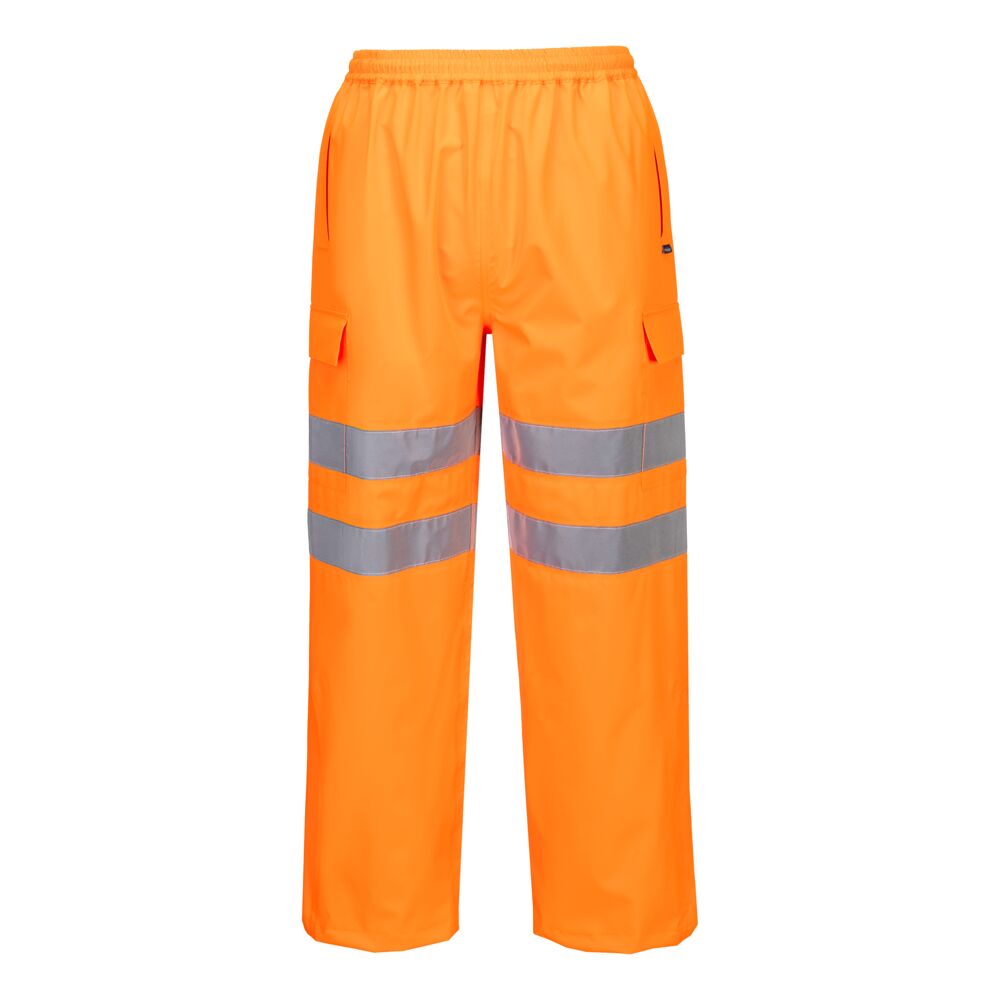 S595 Hi-Vis Extreme Rain Trousers (3L) Class 4:4 X WP 20,000mm MVP 10,000g/m²/24hrs