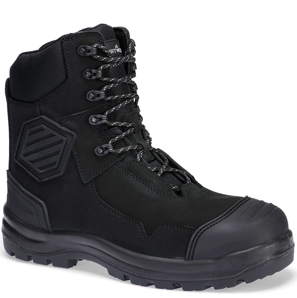FD22 Composite Leather Shin Boot S3S HRO FO SC HI CI AN LG SR