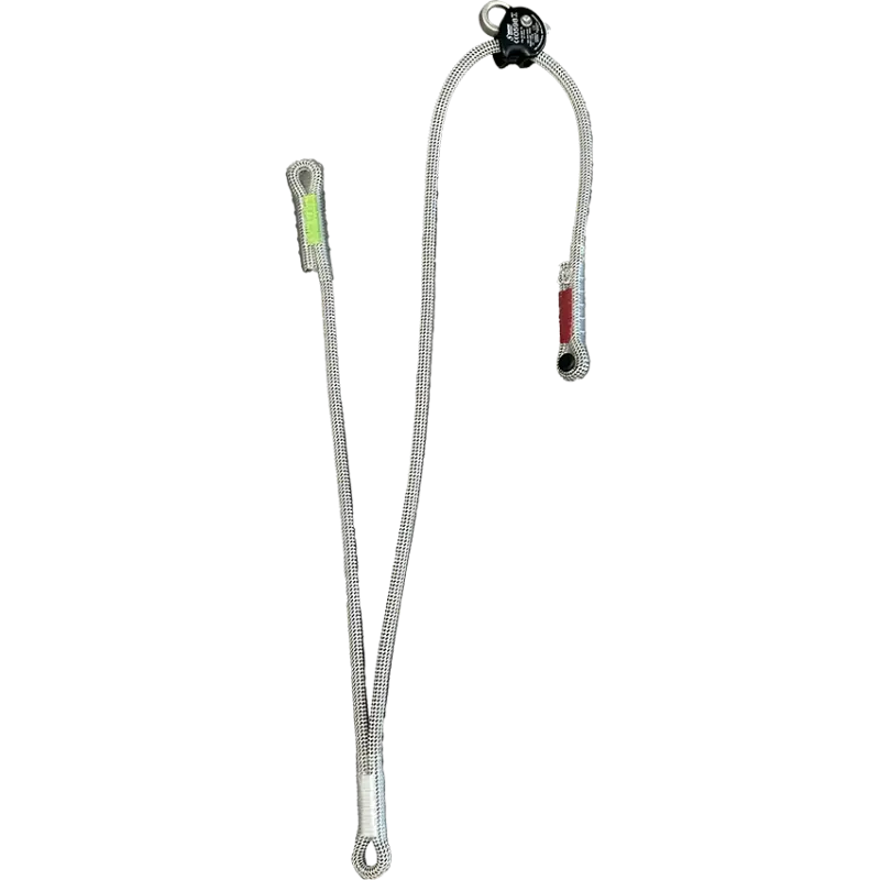 FA40903 Kernmantle work positioning lanyard with a grip adjuster