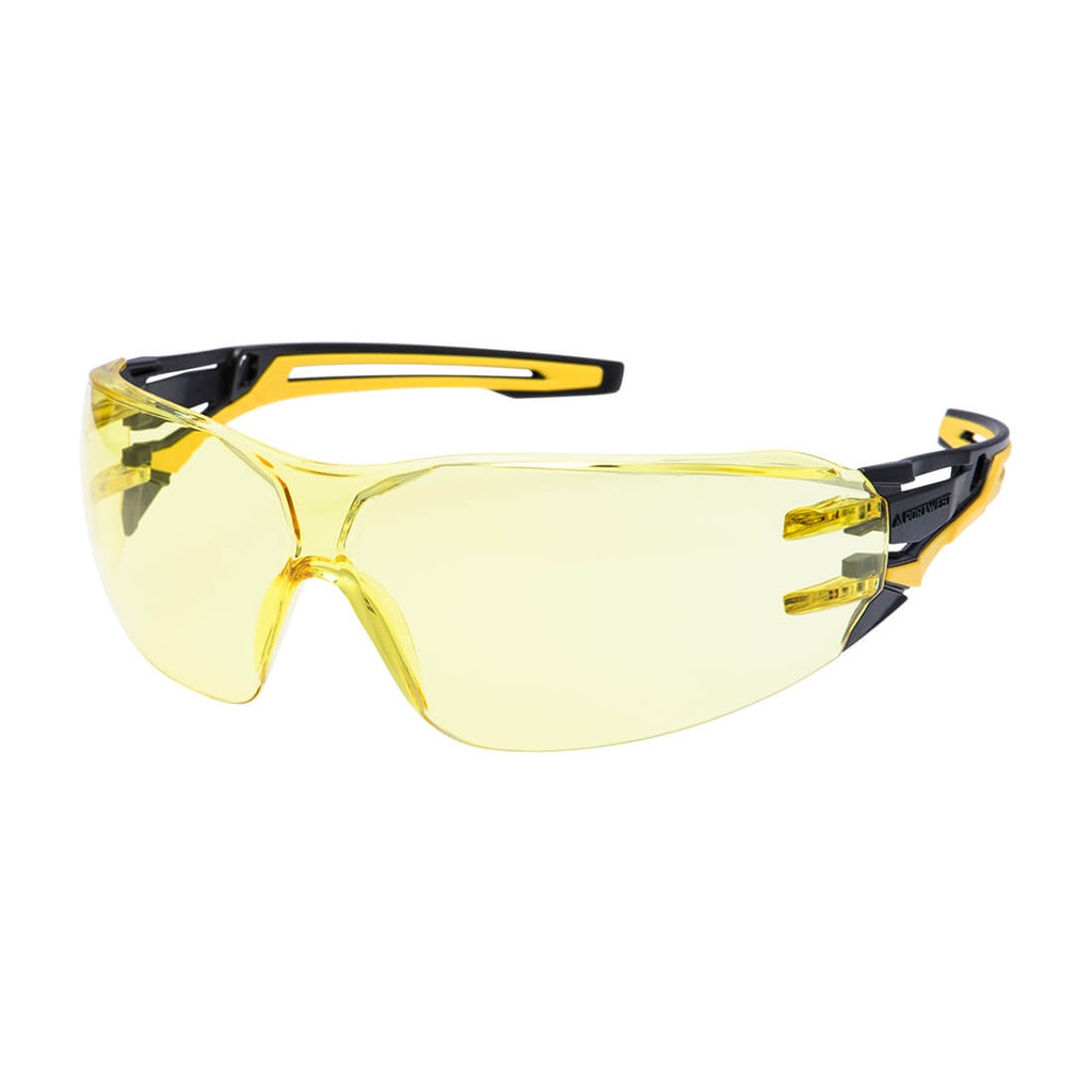 PR01 Anthracite Wraparound Safety Glasses