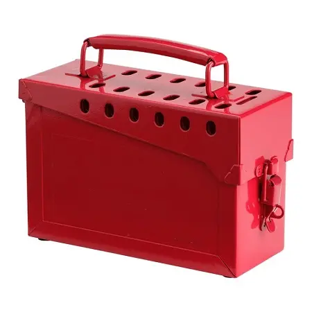 BAN-X104 Red Portable Group Lockout Box 