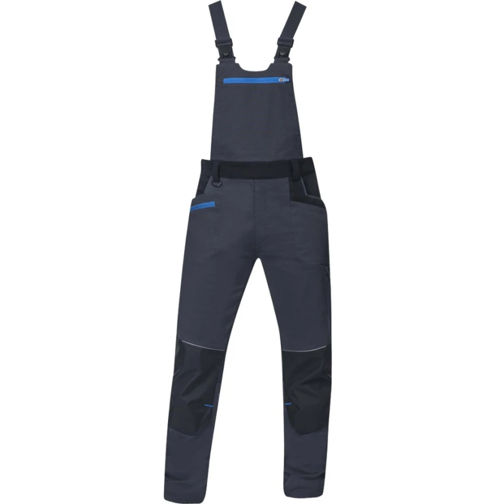 Work Trousers Bib and Brace 4XSTRETCH 
