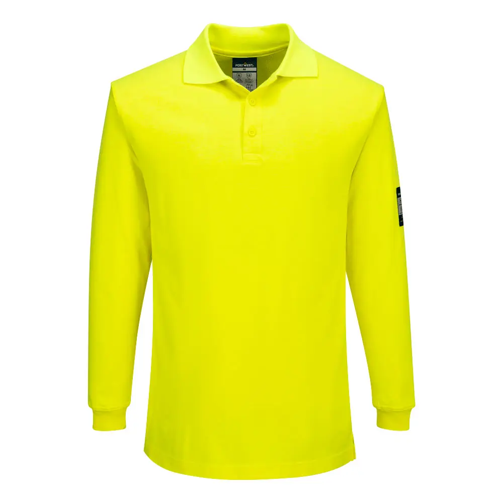 FR805 Modaflame Knit FR Long Sleeve Polo Shirt