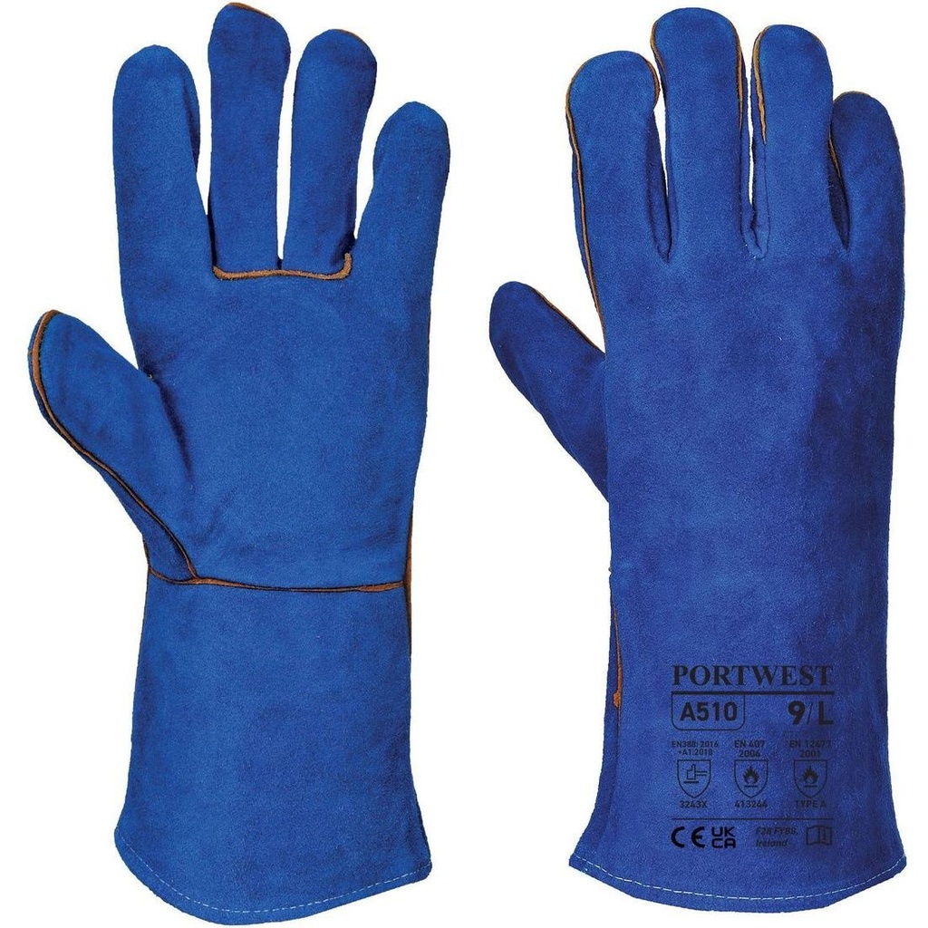 A510 Welders Ракавици 210 Split Blue