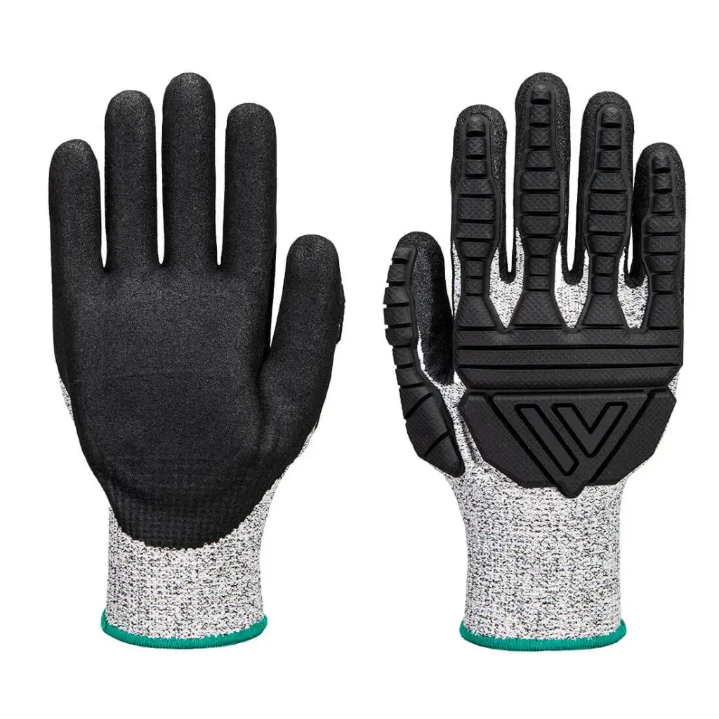 A723 Impact C13 Nitrile Foam TPV Reinforced Palm Glove TPV
